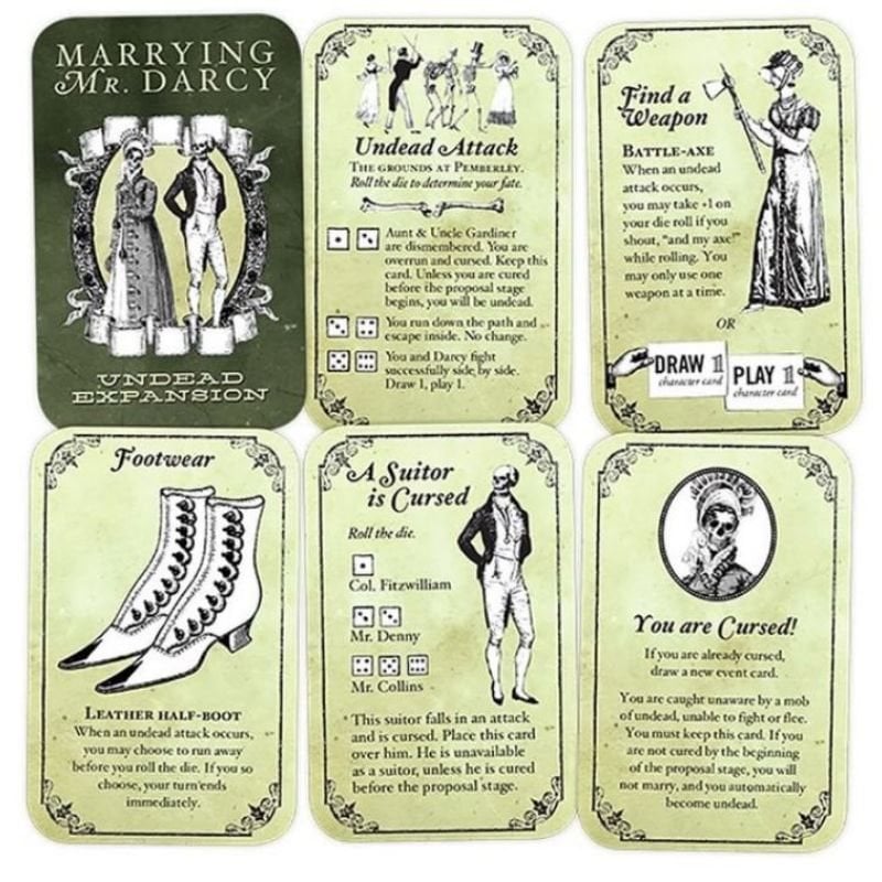 Marrying Mr. Darcy The Pride & Prejudice Card Game Waterstones