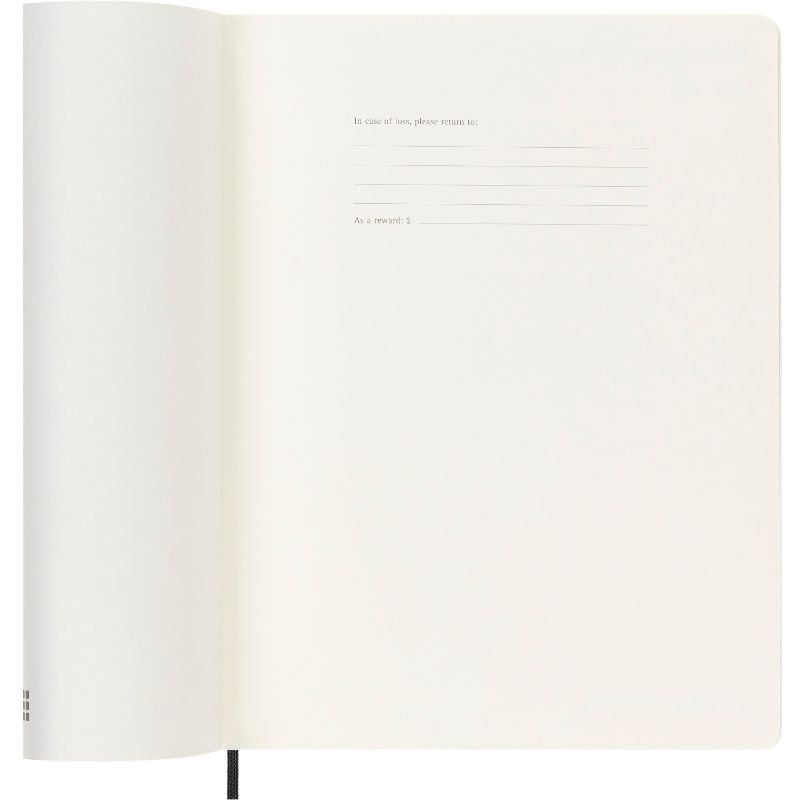 Moleskine Black Weekly 18M Soft Xl Diary 2023-2024 | Waterstones