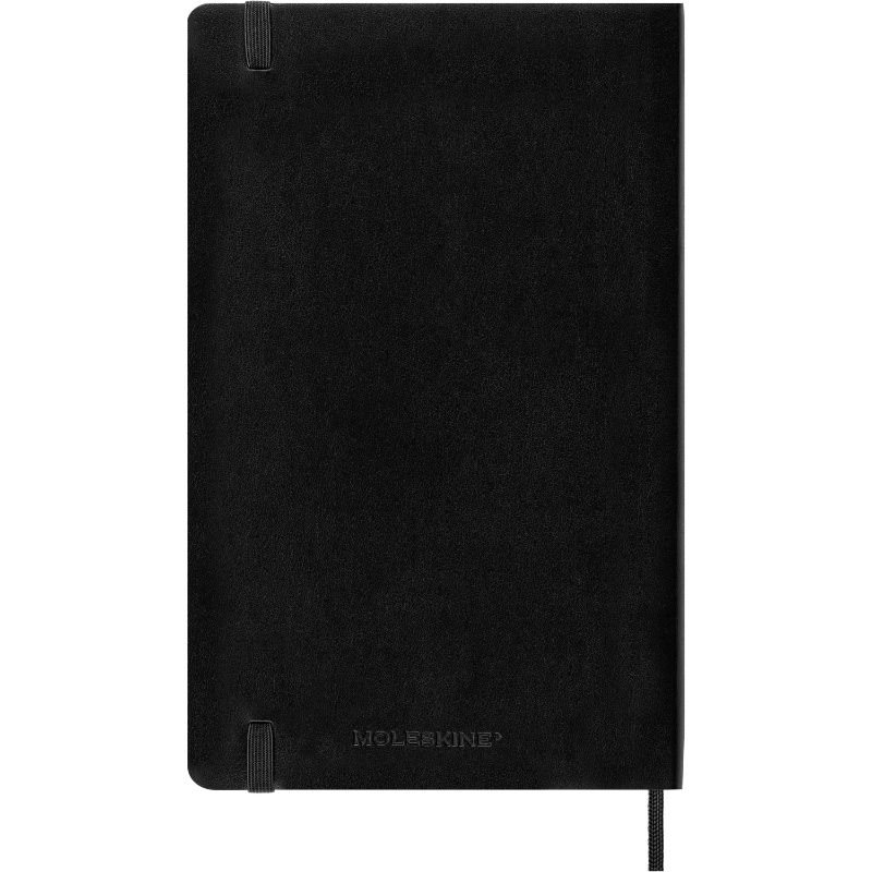 Moleskine Black Weekly 18M Soft Large Diary 20232024 Waterstones