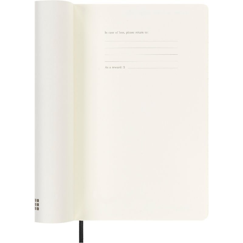 Moleskine Black Weekly 18M Soft Large Diary 20232024 Waterstones
