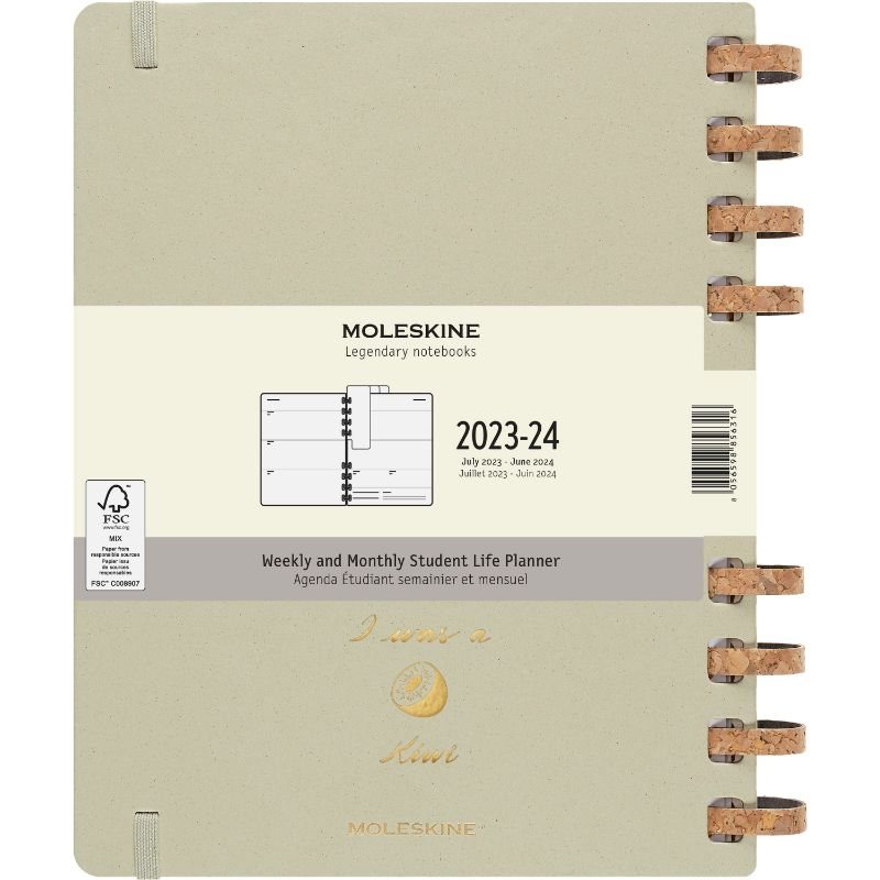 Moleskine 12M Spiral Academic Planner Xl Crush Kiw Waterstones
