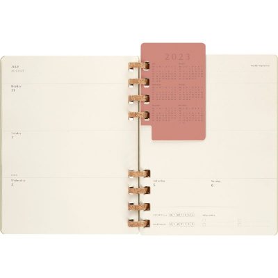 Moleskine: Agenda 12 Mesi Spiral. Academic Planner Xl Crush Kiwi