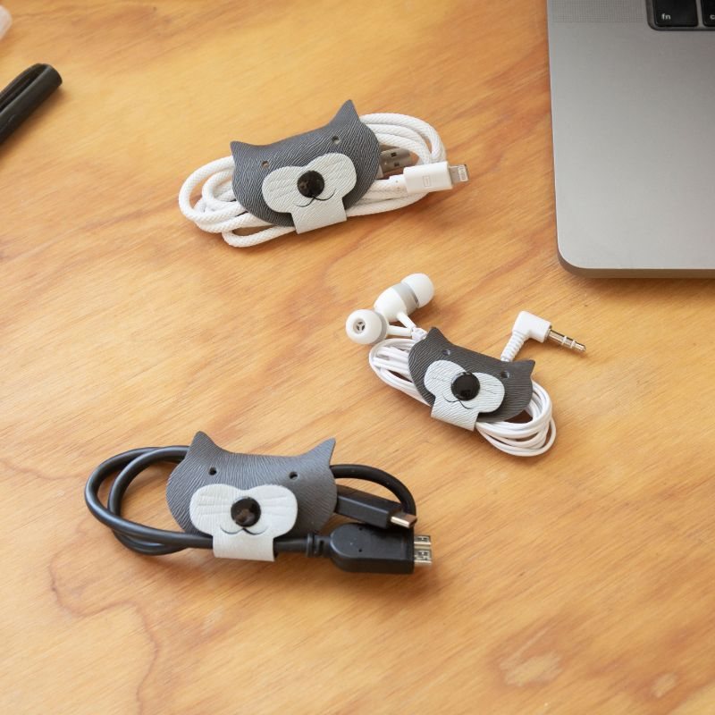 Cat Cable Tie Set Of 3 Waterstones