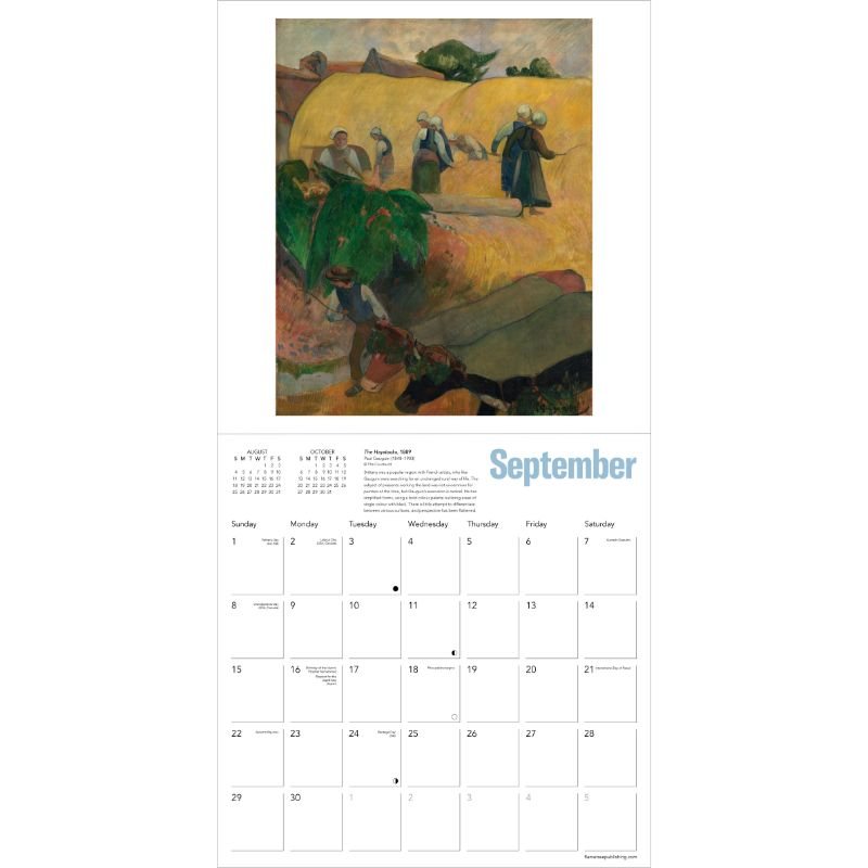 The Courtauld Impressionists Wall Calendar 2024 (Art Calendar) by