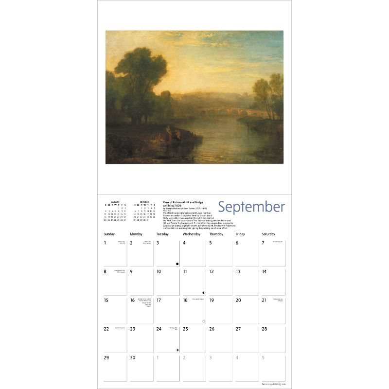 Tate British Landscapes Wall Calendar 2024 (Art Calendar) by Flame
