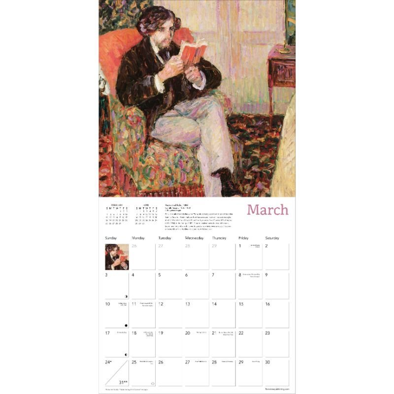Book Lover's Wall Calendar 2024 (Art Calendar) by Flame Tree Studio
