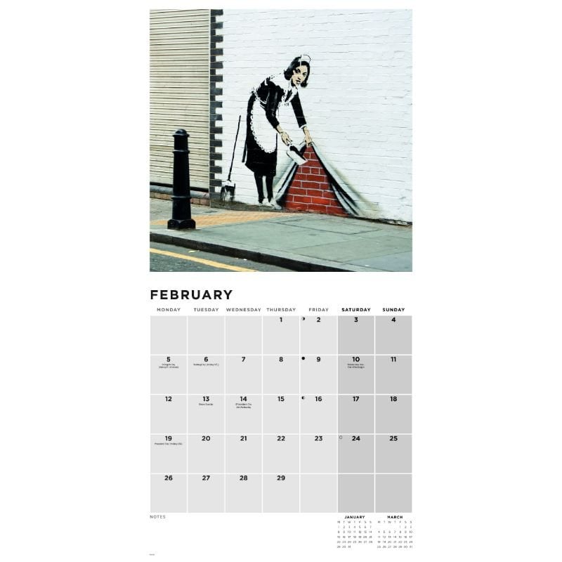 2024 If Graffiti Changed Anything Wall Calendar Waterstones   00276383 800x800 