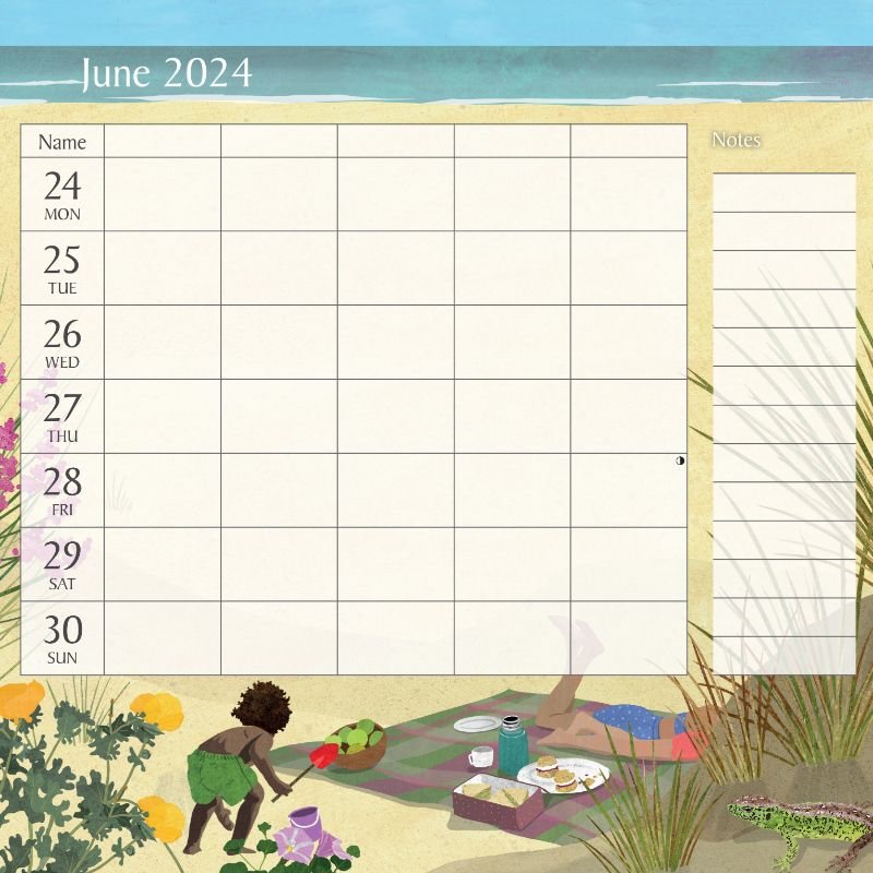 2024 National Trust Family Calendar Waterstones