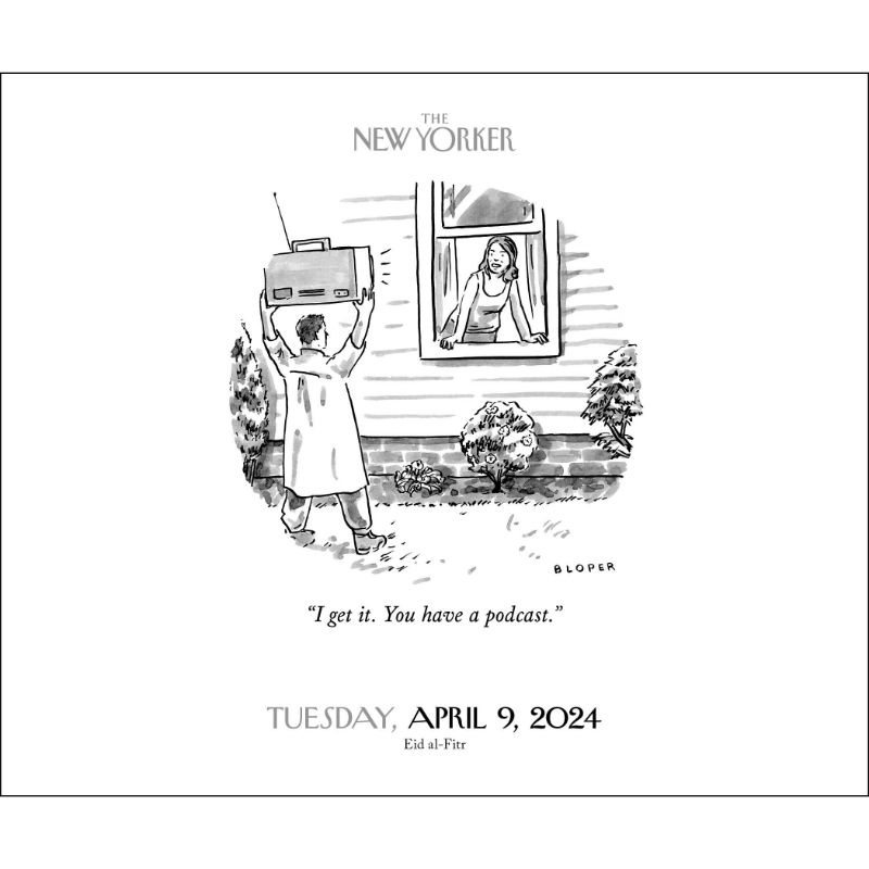 Cartoons from The New Yorker 2024 DaytoDay Calendar by Condé Nast