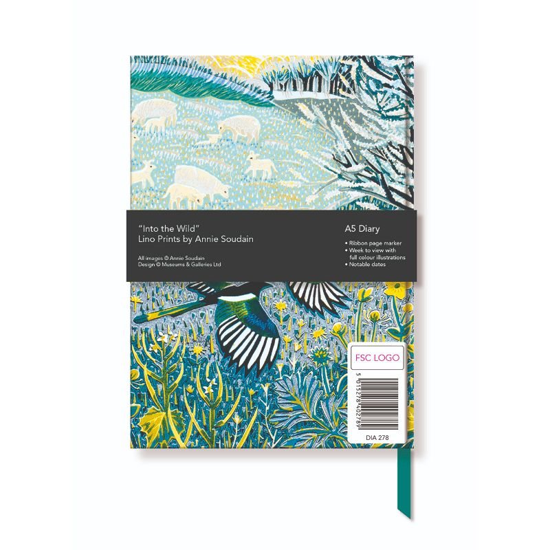 Annie Soudain Wildlife Desk Diary 2024 Waterstones