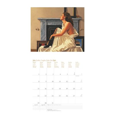 2024 Jack Vettriano Wall Calendar  Waterstones