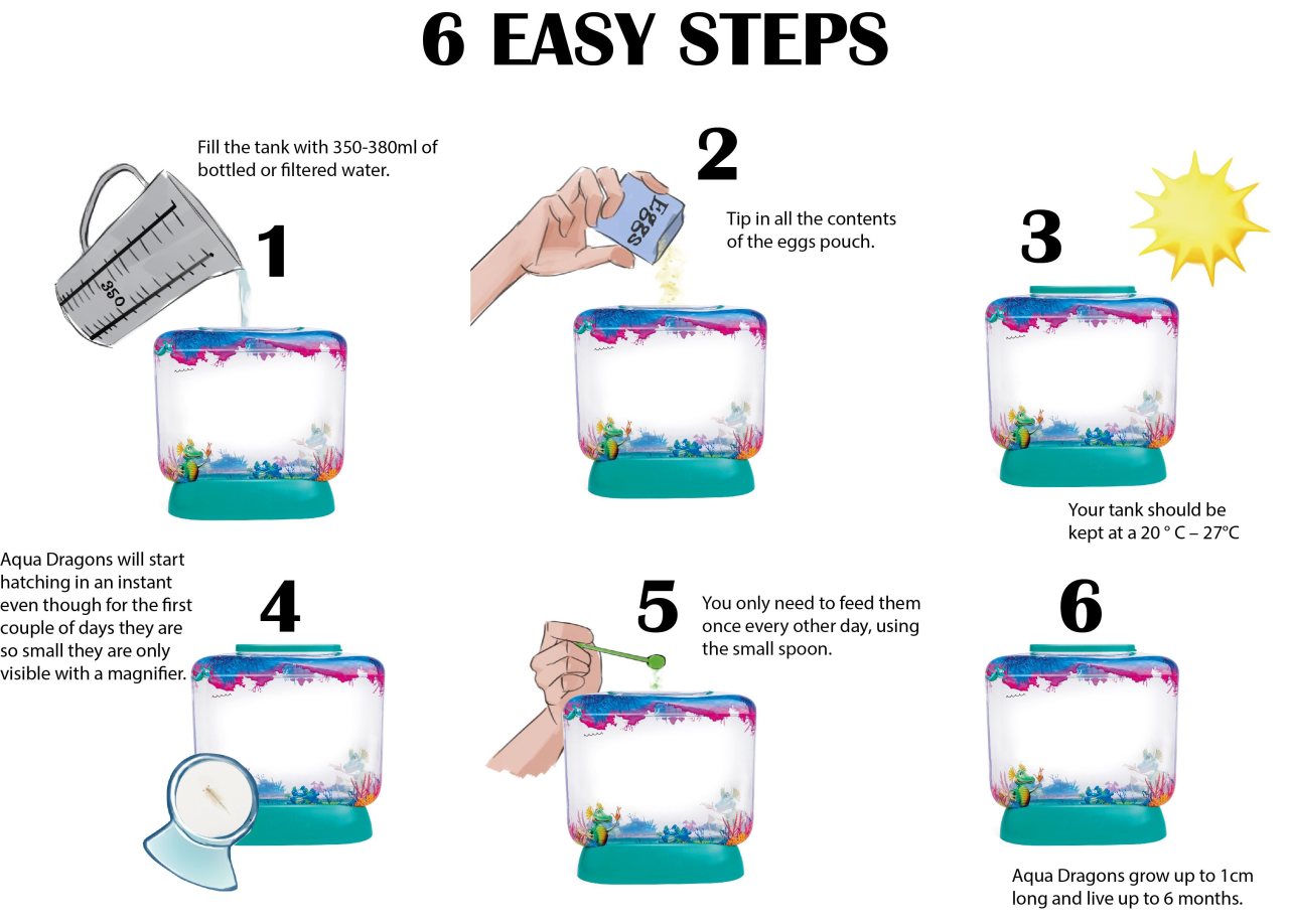 Aqua Dragons Underwater World Waterstones