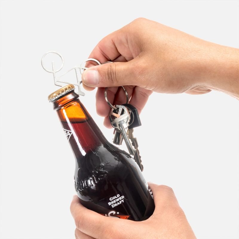 Bike Key Ring And Bottle Opener Waterstones