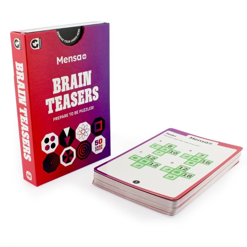 Mensa Brain Teasers New Edition Waterstones