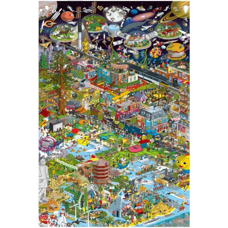 Guinness World Records 2000 Piece Jigsaw Puzzle Waterstones