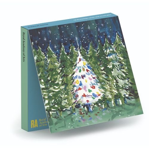 Ra Winter Trees Box X10 Cards Waterstones