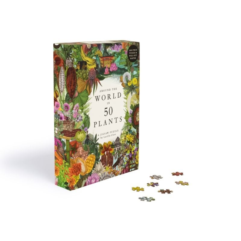 1000 Piece Jigsaw Puzzle - Illustrated Plants Botanical Art In Exclusive Gift Box - View #11