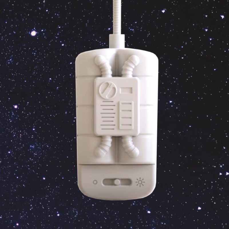 SPACE MAN Book Light Waterstones