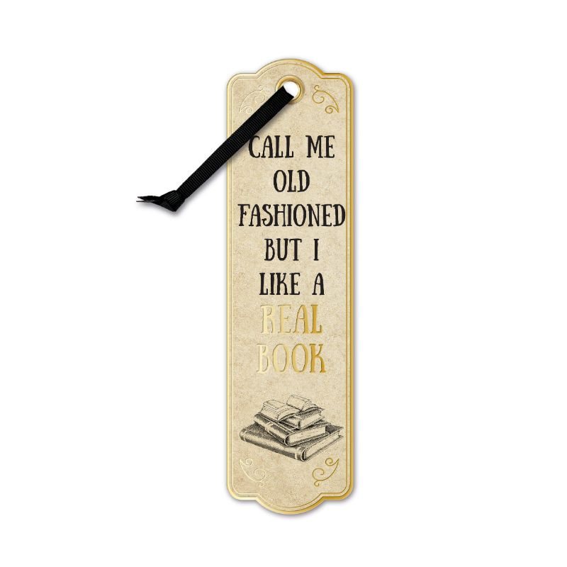 Literary Bookmark Call Me Old Fashioned Waterstones