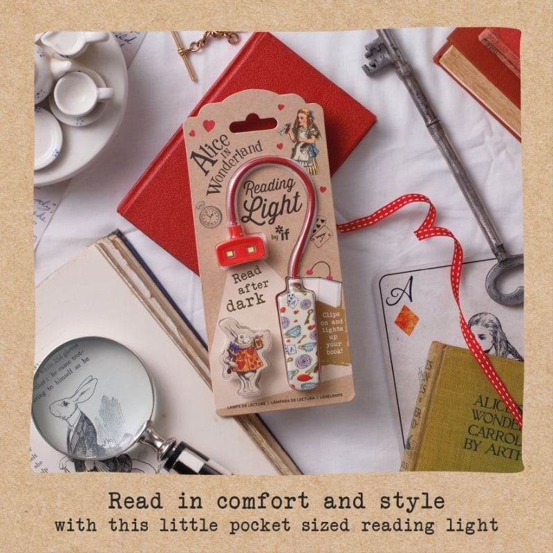 Book Lover's Reading Light Alice Waterstones