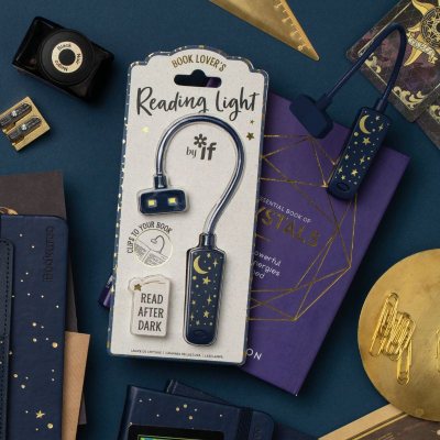 Book Lover's Reading Light - Moon & Stars | Waterstones
