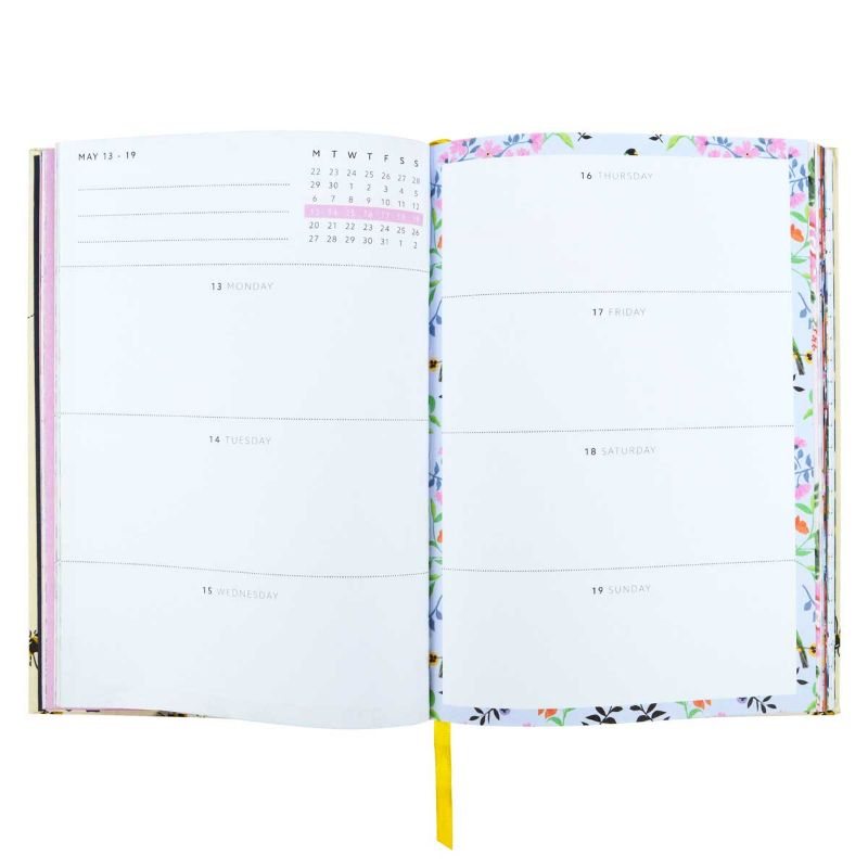 Cath Kidston Bees Desk Diary 2024 Waterstones