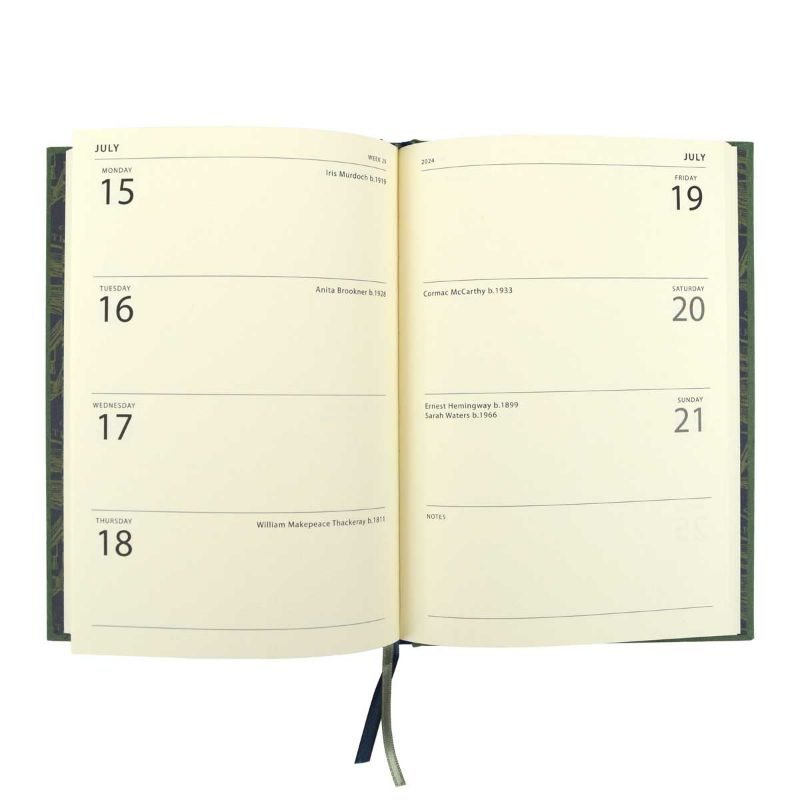 Waterstones Signature Sage Desk Diary 2024 Waterstones