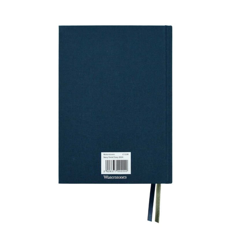 Waterstones Signature Navy Desk Diary 2024 Waterstones