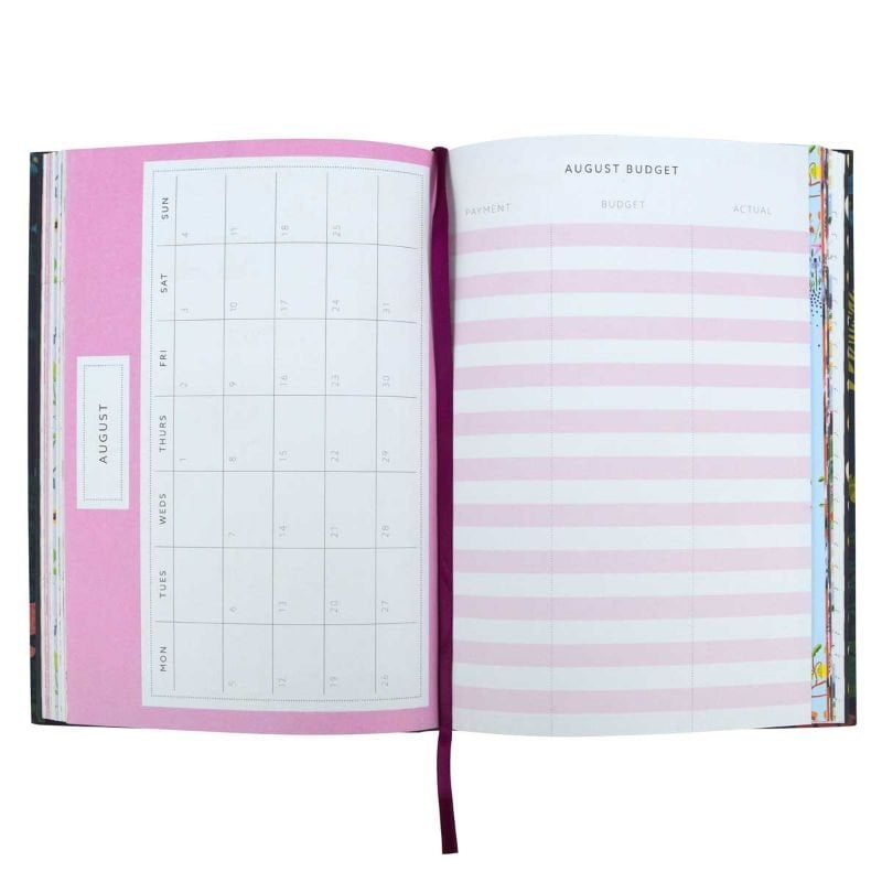 Cath Kidston Twilight Garden Desk Diary 2024 Waterstones