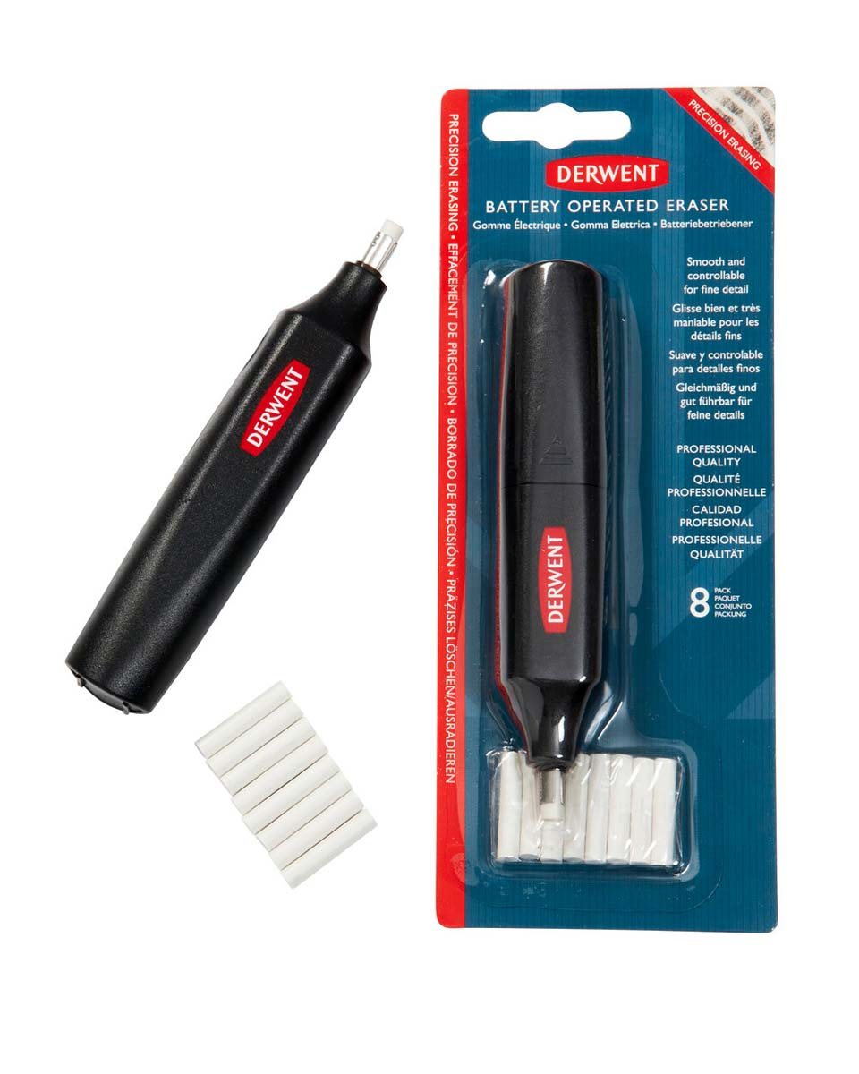 Derwent Battery Operated Eraser Waterstones