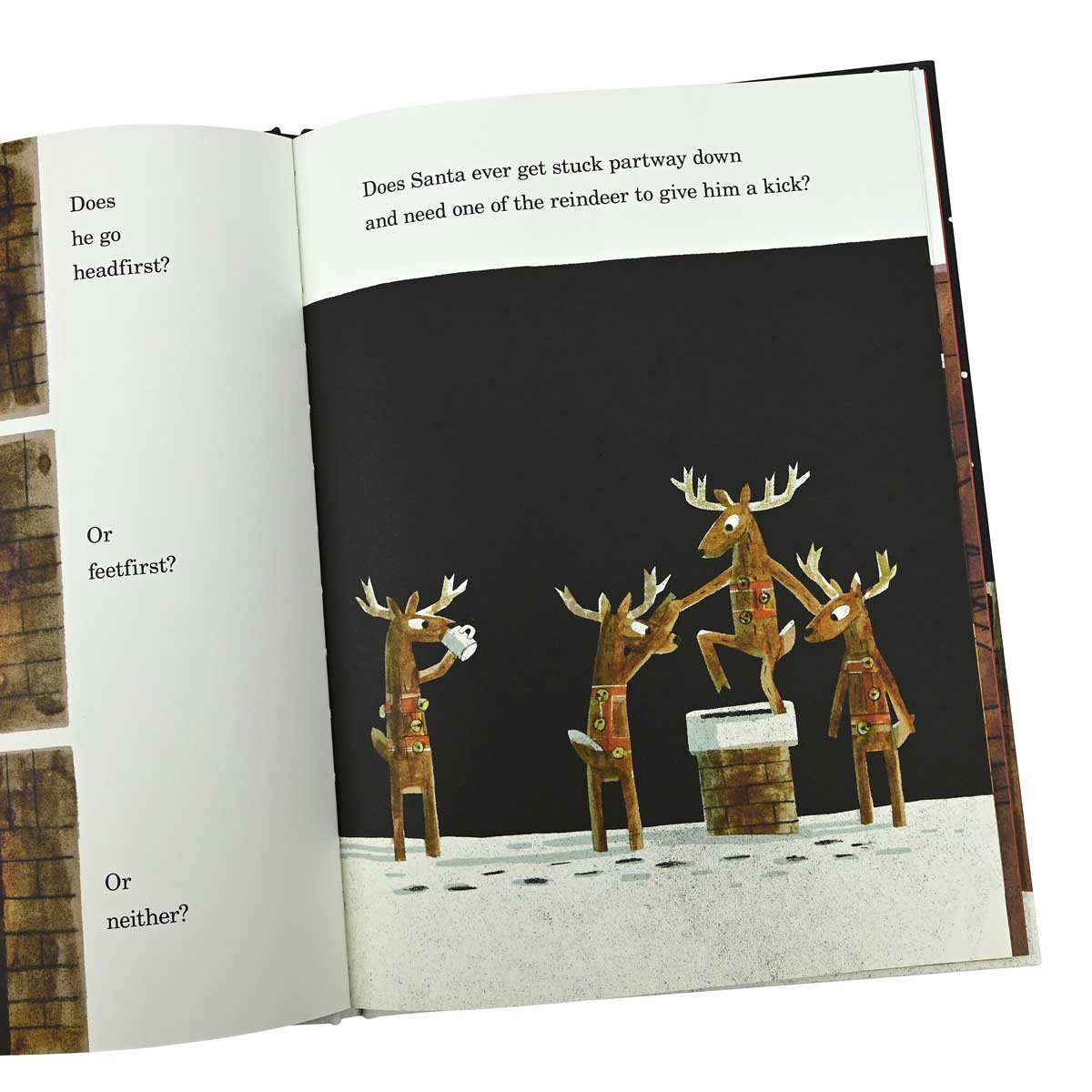How Does Santa Go Down the Chimney? by Mac Jon Klassen