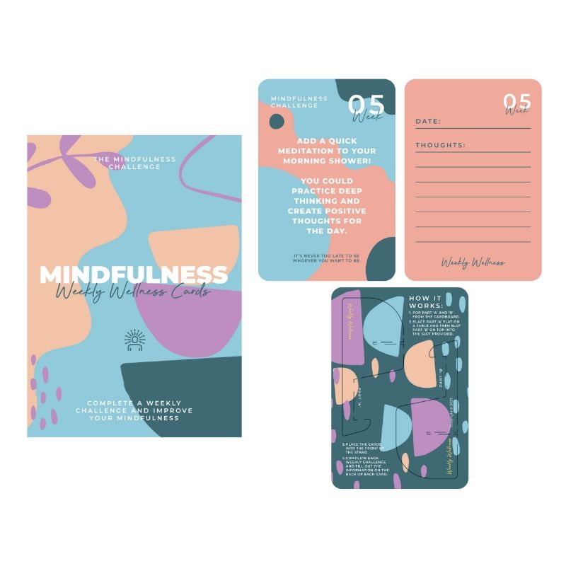 Mindfulness Weekly Wellness Cards Waterstones