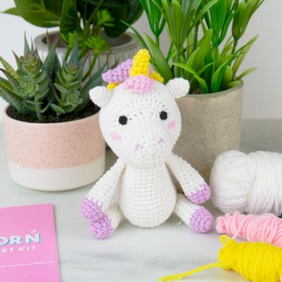 Unicorn DIY Crochet Kit: Create Your Own Magical Unicorn