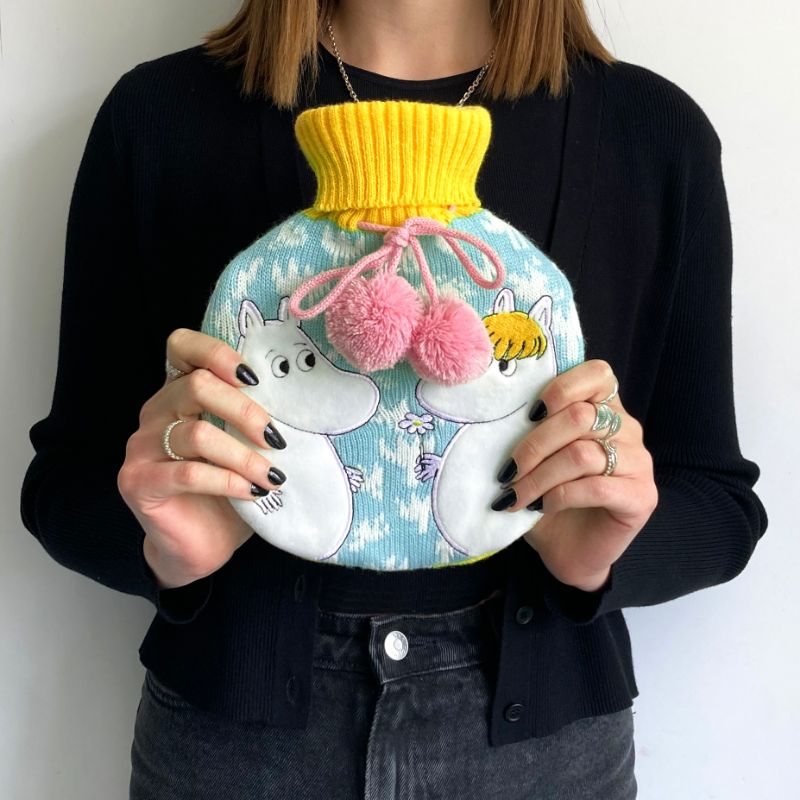 Moomin Floral Hot Water Bottle Waterstones