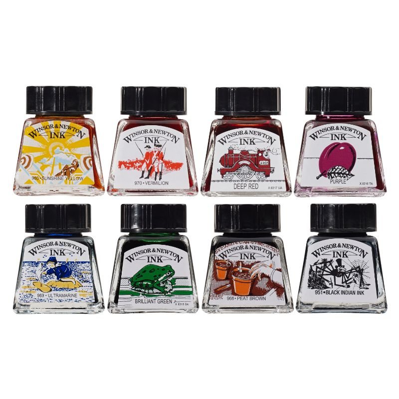 Henry Ink Winsor & Newton Drawing Ink Henry Collection Pack | Waterstones