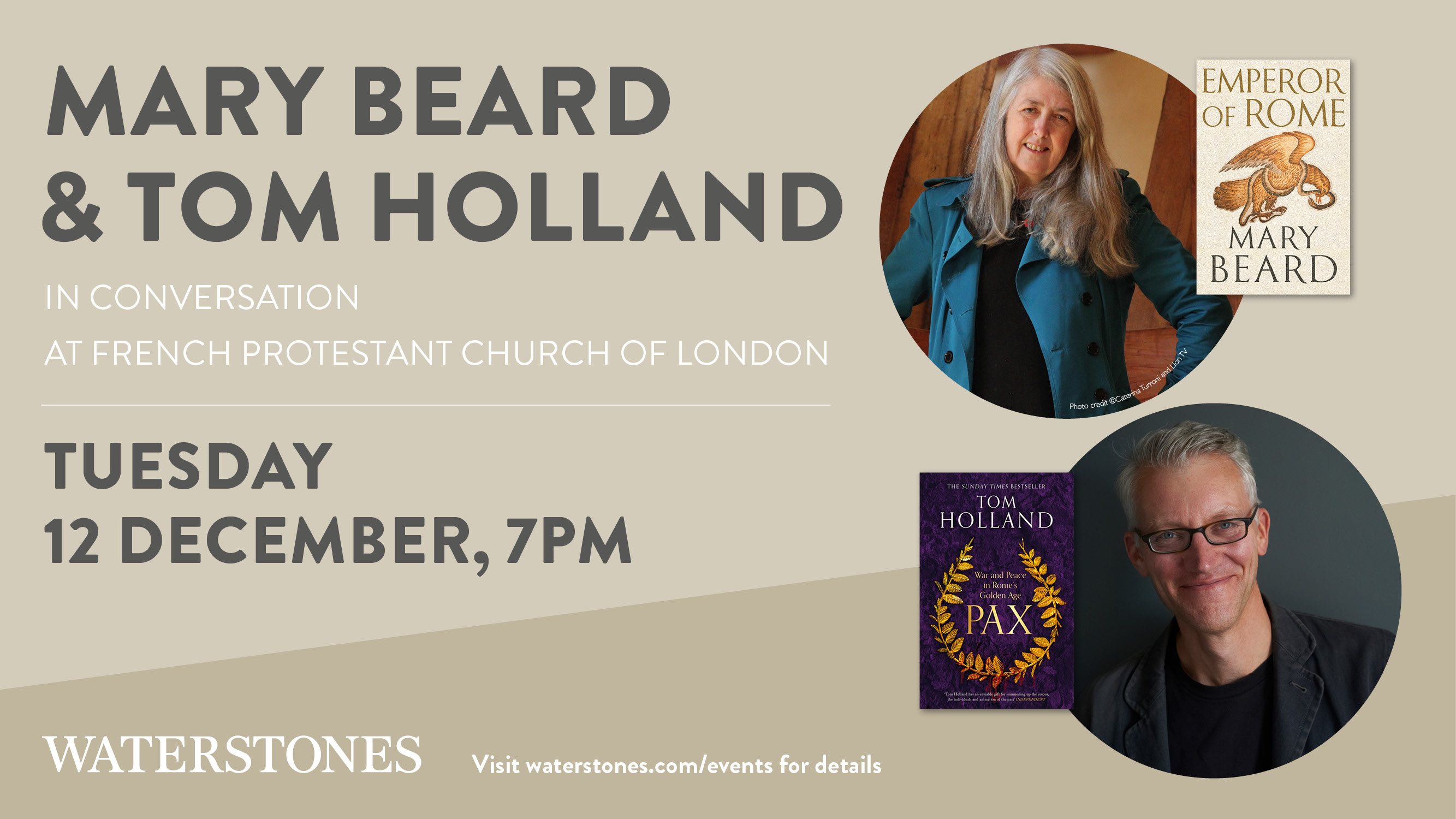 An Evening with Mary Beard, Projects