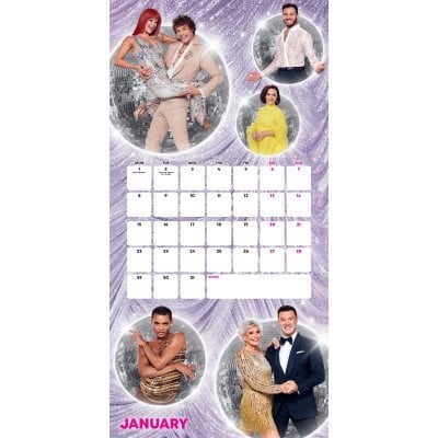 Official Strictly Come Dancing 2024 Square Wall Calendar | Waterstones