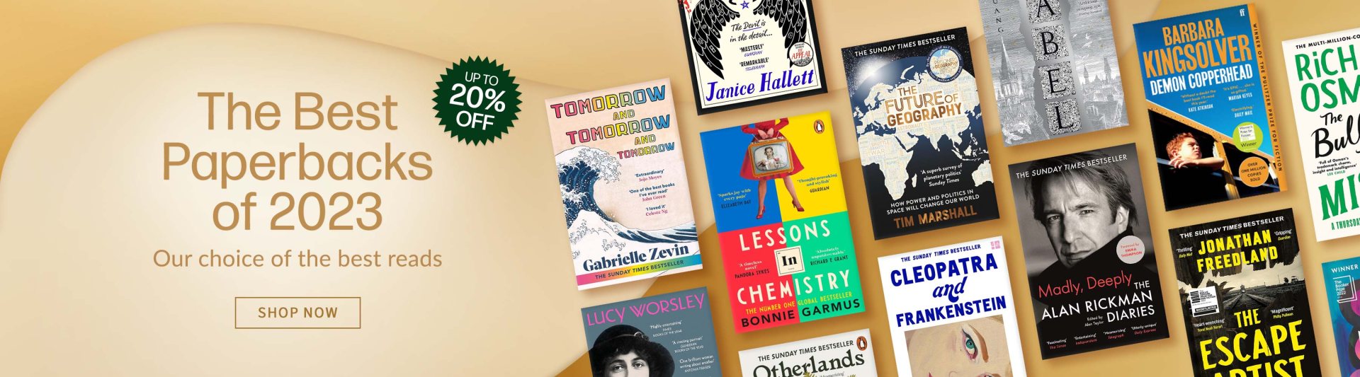 The Best Paperbacks of 2023 | SHOP NOW