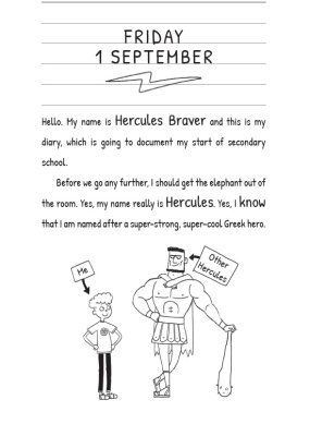 Hercules: the Diary of a (Sort of) Hero (Paperback)