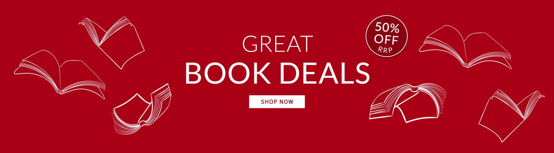 Great Books Deals 50% Off RRP | SHOP NOW