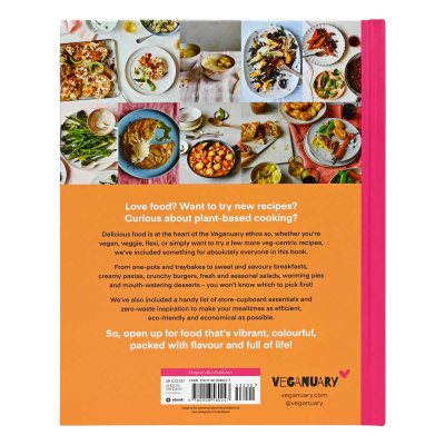 The Official Veganuary Cookbook: 100 Amazing Vegan Recipes for Everyone! (Hardback)