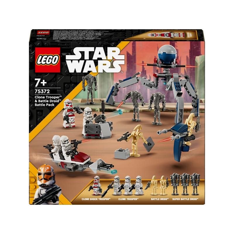 LEGO® Star Wars™ Clone Trooper & Battle Droid Battle Pack: 75372 ...