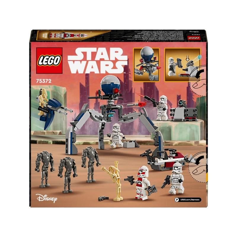 LEGO® Star Wars™ Clone Trooper & Battle Droid Battle Pack: 75372 ...