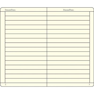 Navy Medium Ruled Notebook | Waterstones