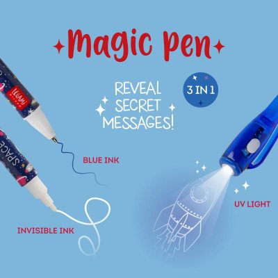 Invisible Ink Magic Pen - Space | Waterstones