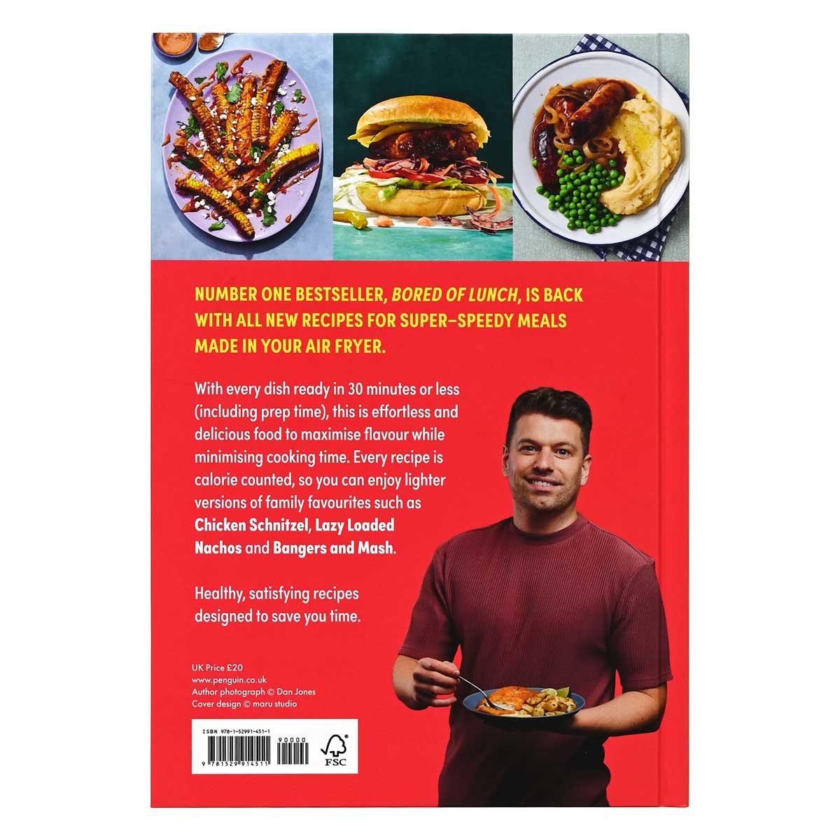 Bored of Lunch Healthy Air Fryer 30 Minute Meals by Nathan Anthony