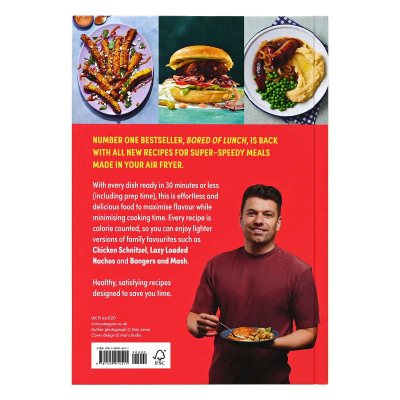 Bored of Lunch Healthy Air Fryer: 30 Minute Meals (Hardback)