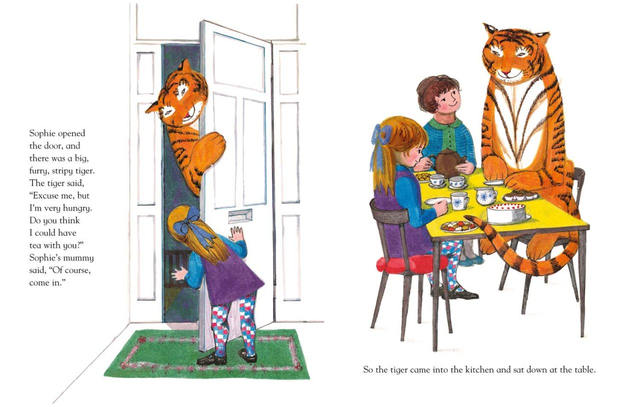 The Tiger Who Came to Tea by Judith Kerr | Waterstones