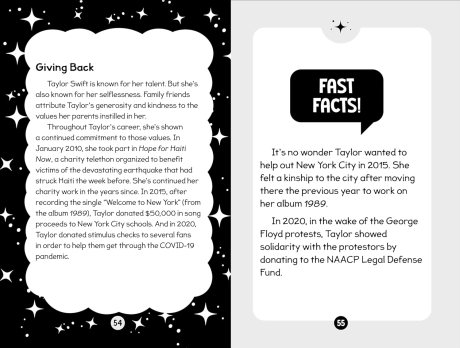 96 Facts About Taylor Swift: Quizzes, Quotes, Questions and More! (Paperback)