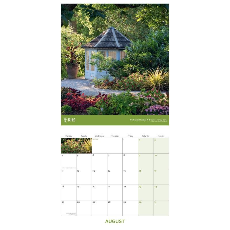 RHS Square Calendar 2025 Waterstones